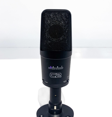ART Pro Audio - C2 Cardioid Side Address Studio Microphone with Pad & Roll Off